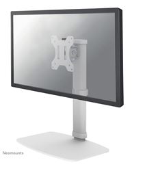 Soporte de escritorio de Neomounts by Newstar de movimiento completo, ajustable en altura, para pantallas de 10” hasta 30”.